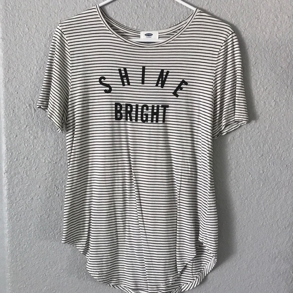 Old Navy Tops - old navy stripped shine bright shirt